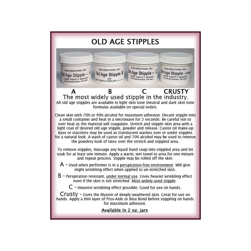 W M Creations Old Age Stipple A